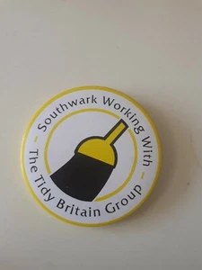 Tidy Britain Group Southwark Vintage Abzeichen  - Bild 1 von 3