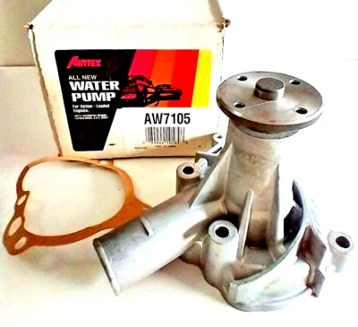 Engine Water Pump with Gasket AIRTEX AUTOMOTIVE DIVISION AW7105 (Made in Japan) - Image 1 of 4