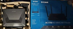 D-Link WiFi Router AC1750 Dual Band DIR-867 MU-MIMO Tested, Works - Picture 1 of 4