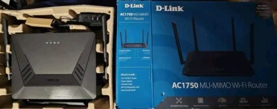 D-Link WiFi Router AC1750 Dual Band DIR-867 MU-MIMO Tested, Works - Image 1 of 4