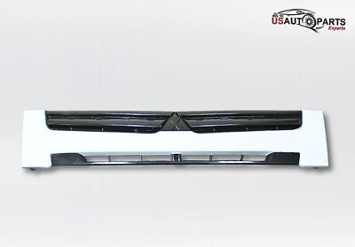 Front Grille White FOR 12-19 Mitsubishi Fuso Canter FE85D FE140 FE145 FE180 - Image 1 of 4
