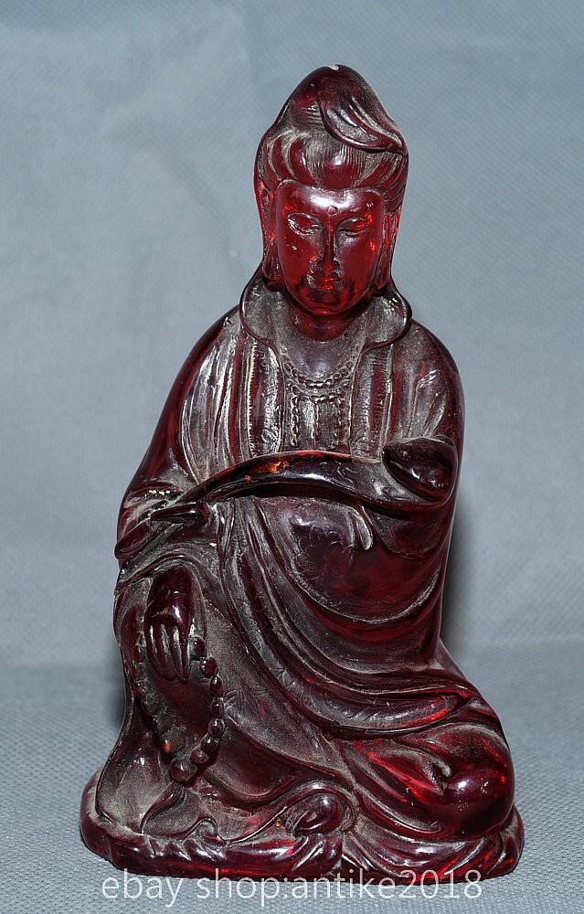 中国　琥珀彫刻　大黒像　仏像　置物　約169g　V　8132E 中国 琥珀彫刻 大黒像 仏像 置物 約169g V 8132E 彫刻・オブジェ