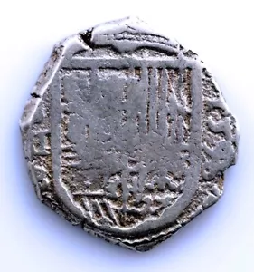 SC. Spain-Felipe II. 2 Reales "Macuquina" 1796 B. Sevilla. Plata 6,82 g. ESCASA - Imagen 1 de 2