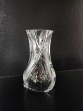 Baccarat Serpentine Crystal Vase - 8 in, France, Clear