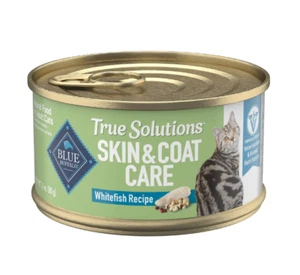 Blue Buffalo True Solutions Skin & Coat Care Wet Cat Food, 3-oz, 1 Cans - Bild 1 von 10