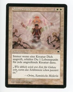 Orim's Prayer German Language Tempest MTG Magic the Gathering Ships Free - Picture 1 of 2