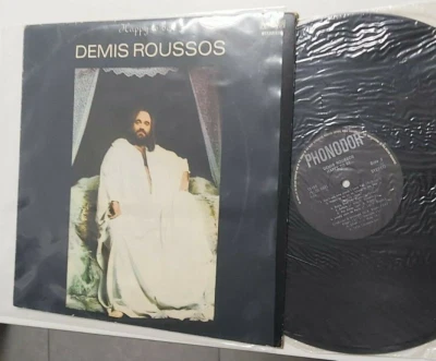 DEMIS ROUSSOS happy to be  RARE   ISRAELI LP  - Image 1 of 2