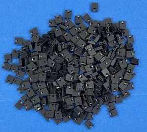 5D 100-pcs 2.54mm Standard Pin Header Mini Jumper Cap Short Circuit Connection - Picture 1 of 3