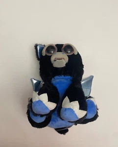 KRF) Francisco Flamefart Feisty Pets Plush 9" Black Dragon Halloween Game Stop - Imagen 1 de 2
