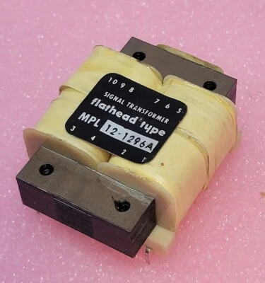 SIGNAL TRANSFORMER - MPL-12-1296A – Semi-Toroidal Transformer. Dual 13V Primary - Image 1 of 4