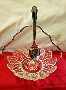 Vintage English Sheffield Silverplate Condiment Server - Picture 1 of 8