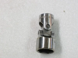 Cornwell Tools USA 3/8" Drive 11/16" Shallow 6 Pt Chrome Swivel Socket U-2222 - Picture 1 of 4