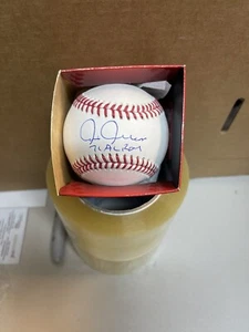 Ny Yankees Chris Chambliss SIGNED RAWLINGS MLB BASEBALL 1971 AL ROY JSA Witness - Picture 1 of 1
