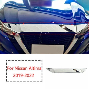 TIRA DE REJILLA CENTRAL CAPÓ DELANTERO INOXIDABLE PARA NISSAN ALTIMA 2019-2022 - Imagen 1 de 9