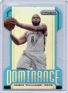 2013-14 PRIZM #15 DERON WILLIAMS DOMINANCE ""PRIZM AZUL"" #53/199 NETS 041421 - Imagen 1 de 1