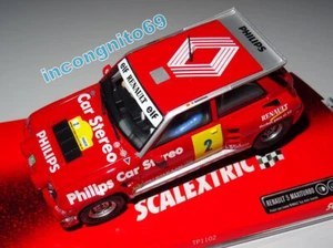 SCALEXTRIC TECNITOYS RENAULT 5 MAXITURBO PHILIPS 6384 NUEVO CAJA ORIGINAL SCX - Imagen 1 de 2