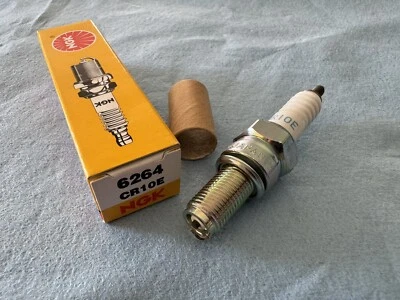 1 НОВАЯ СВЕЧА ЗАЖИГАНИЯ NGK 6264 CR10E SUZUKI DR650SE 1996-2014 DR650S 2017 - Изображение 1 из 2