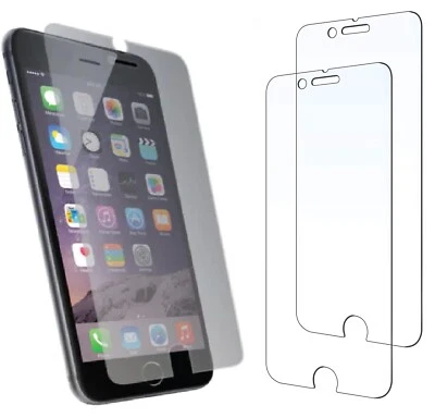 4 Pcs iPhone 6 6s 7 8 Plus Tempered Glass Screen Protector Scratch Protector - Image 1 of 4