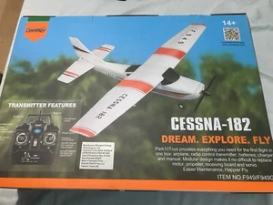Park10 Cessna 182 F949 RC Airplane With 2.4G 3 CH LED Fixed Wing Plane 3.7V New - Picture 1 of 12