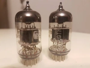 2pcs X 6N1P-EV VOSKHOD ROCKET OTK VALVE TUBE NOS 1976s = ECC88 6DJ8 7308 - Picture 1 of 5