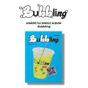 AIMERS 1st Single Album [Bubbling] ZERO Ver. CD+P.Book+4p Card+M.Poster+Sticker - Bild 1 von 18