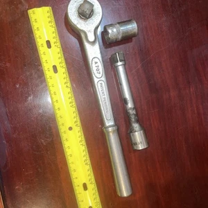 Bonney A707 Cricchetto 1/2" con prolunga e presa azionamento AH20 A605 usato USA - Foto 1 di 6