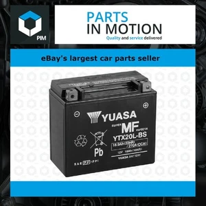 Genuine Yuasa YTX20L-BS High Power AGM GEL Motorbike Motorcycle Battery YTX20LBS - Picture 1 of 3