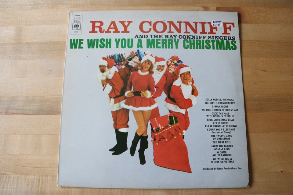 The Ray Conniff Singers - We Wish You A Merry Christmas - CBS - 1962 - VG - Image 1 of 4