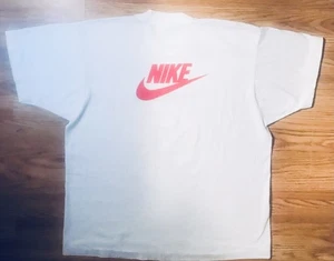 Vintage NIKE Screen Stars BEST T-Shirt Mens XL White LA Hill Side Store Promo - Picture 1 of 6