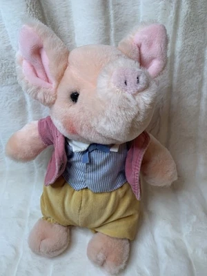 EDEN Beatrix Potter PIGLING BLAND 9" Plush PIG Frederick Warne Stuffed Animal W - Image 1 of 2