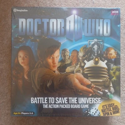 BBC Doctor Who - Battle To Save The Universe - Board Game Matt Smith New  Age 6+ - Image 1 of 2