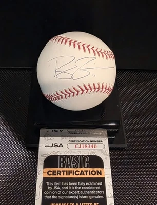 Ryan Zimmerman Washington Nationals Signed Auto ROMLB Baseball JSA coa - Image 1 of 3