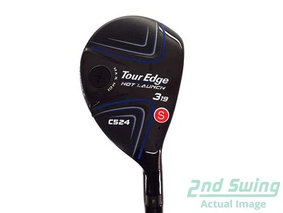 Mint Tour Edge Hot Launch C524 Hybrid 3 Hybrid 19° Graphite Stiff Right 39.5in - Image 1 of 4