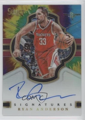 2017-18 Panini Select Signatures Tie-Dye Prizm /25 Ryan Anderson #SIG-RA automático - Imagem 1 de 2