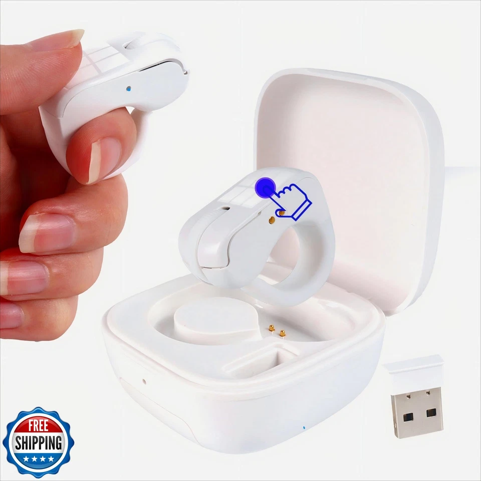 Mini Bluetooth Wireless Mouse - Dual Mode Finger and Ring Touchpa - Image 1 of 4