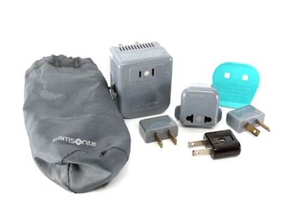 Kit adaptador convertidor Samsonite Worldwide con bolsa de transporte 1600 vatios de viaje #6235 Foto 1 de 4