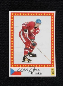 1991 Semic Hockey World Championship Stickers Removed from Backing Ivan Hlinka - Picture 1 of 3