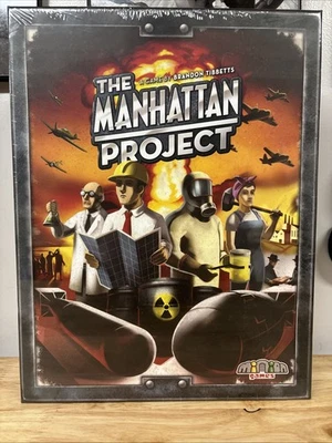 The Manhattan Project Board Game Minion Games 2015 NEW SEALED Brandon Tibbetts - Image 1 of 4