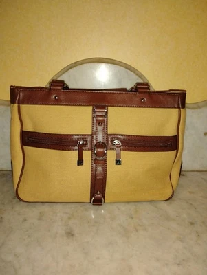 Women's Shoulder Tote Purse Etienne Aigner Brown Size 14”x10”x4” Excellent Cond. - Image 1 of 4