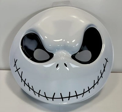 Máscara fantasia oficial licenciada Nightmare Before Christmas Jack Skellington - Imagem 1 de 4