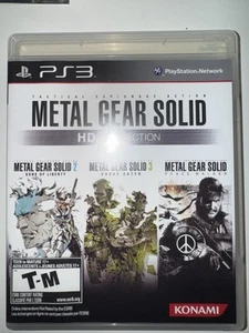 Metal Gear Solid HD Collection (Sony PlayStation 3, 2011) CIB COMPLETO PS3 - Imagen 1 de 4