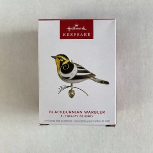 Hallmark The Beauty Of Birds Ornament 2025 Blackburnian Warbler New NIB - Picture 1 of 2