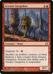 [MTG] Greater Gargadon (MMA-117) (PLST) NM - Picture 1 of 1