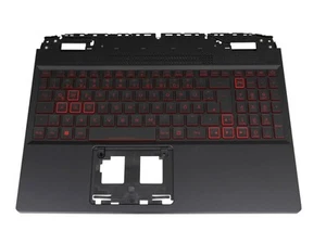 Acer Nitro 5 (AN515-58) oryginalna klawiatura z Topcase DE (niemiecki) czarna/sch - Zdjęcie 1 z 5