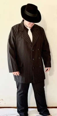 Мужская 20's гангстер костюм костюм - Гомес костюм - взрослый 1 X - Изображение 1 из 4