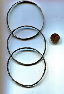 3 alte Armreifen  silber - Bild 1 von 1