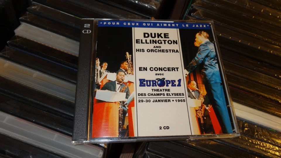 DUKE ELLINGTON EN CONCERT THEATRE DES CHAMPS ELYSEES 1965 EUROPE 1   2 CD SET - Image 1 of 1