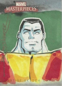 2007 Marvel Masterpieces Sketch - Brian Shearer - Picture 1 of 2