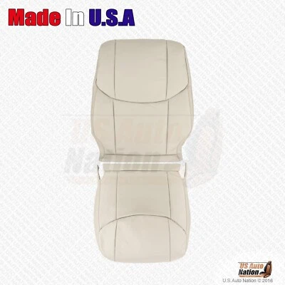 2005 2006 2007 For Toyota Avalon Driver Side Bottom & Top Leather Seat Cover Tan - Image 1 of 4