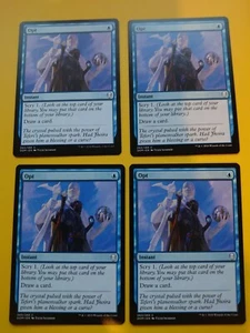 MTG Playset. Opt Dominaria Instant 4 cards as pics. - Picture 1 of 2